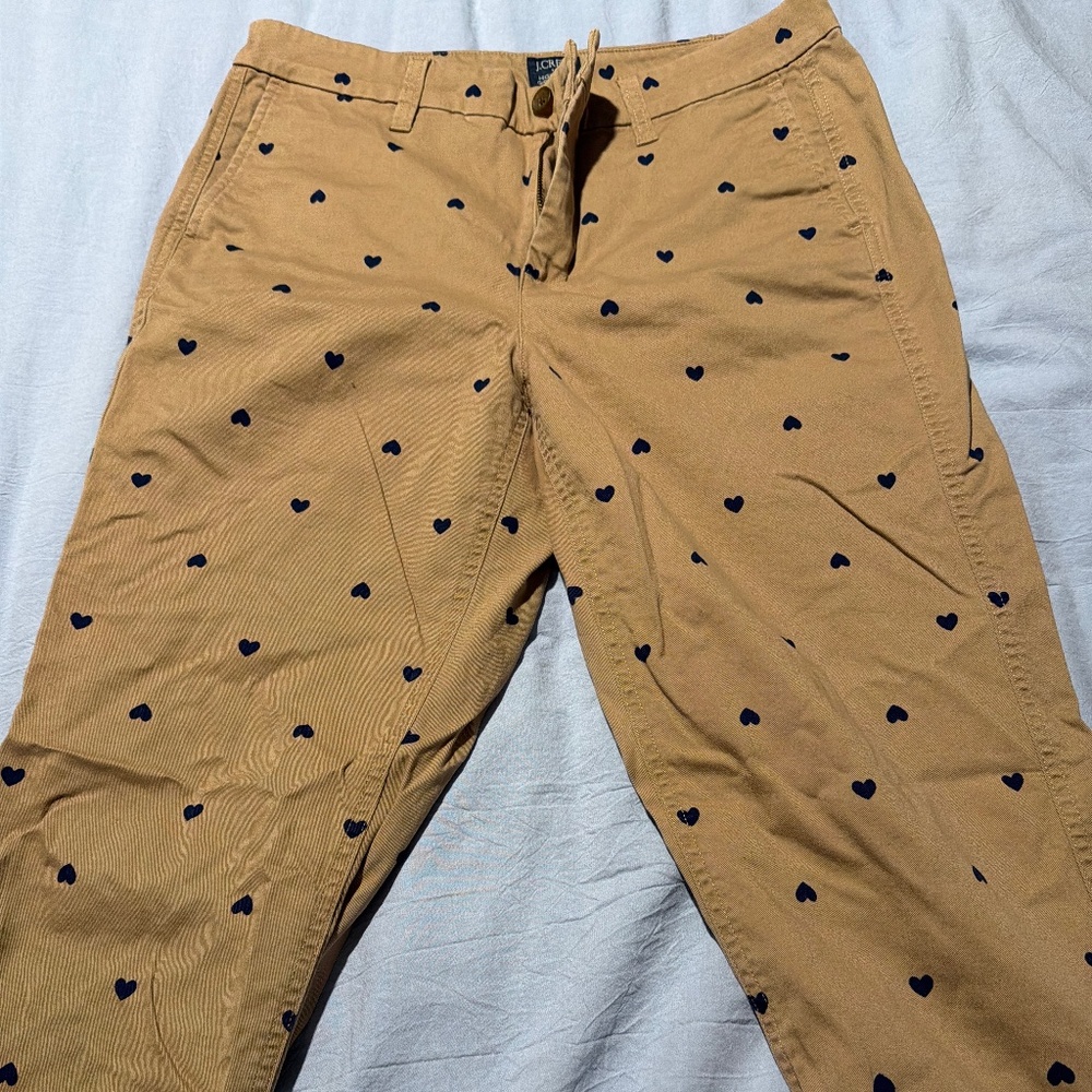 JCrew High-Rise Girlfriend Chino